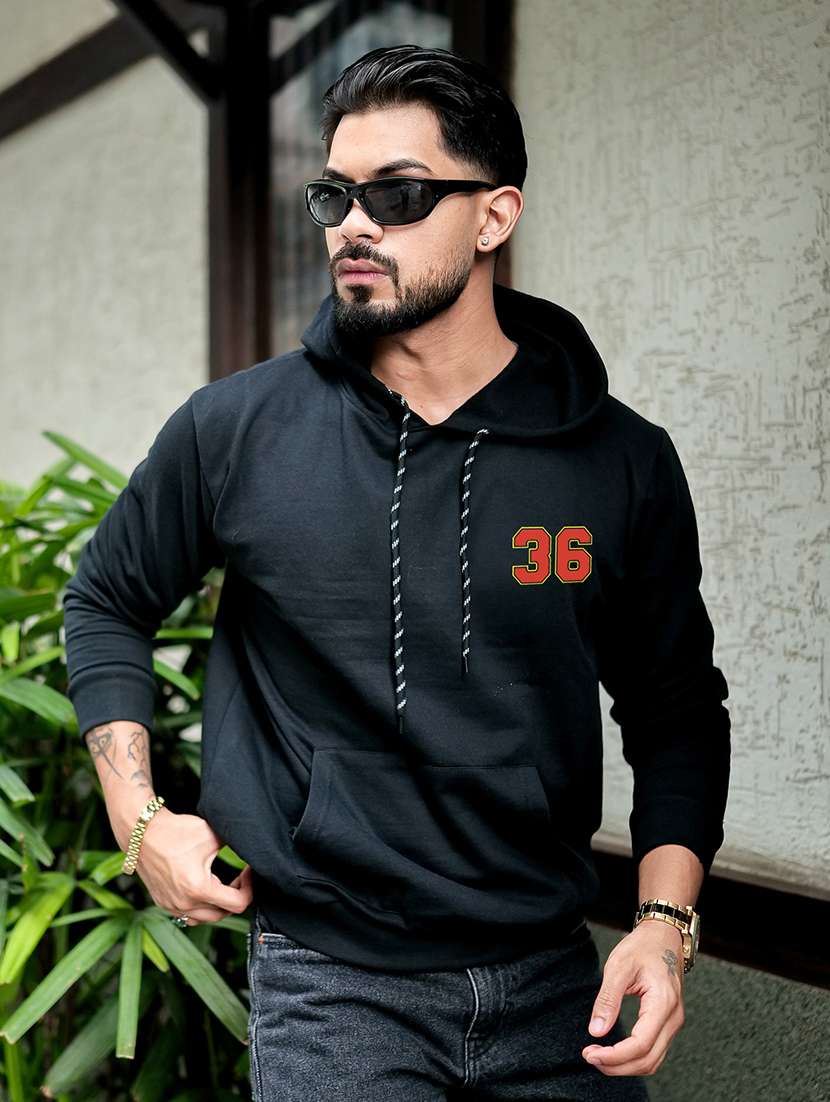 men typographic long sleeve regular fit sweatshirt - 22238908 -  Standard Image - 1