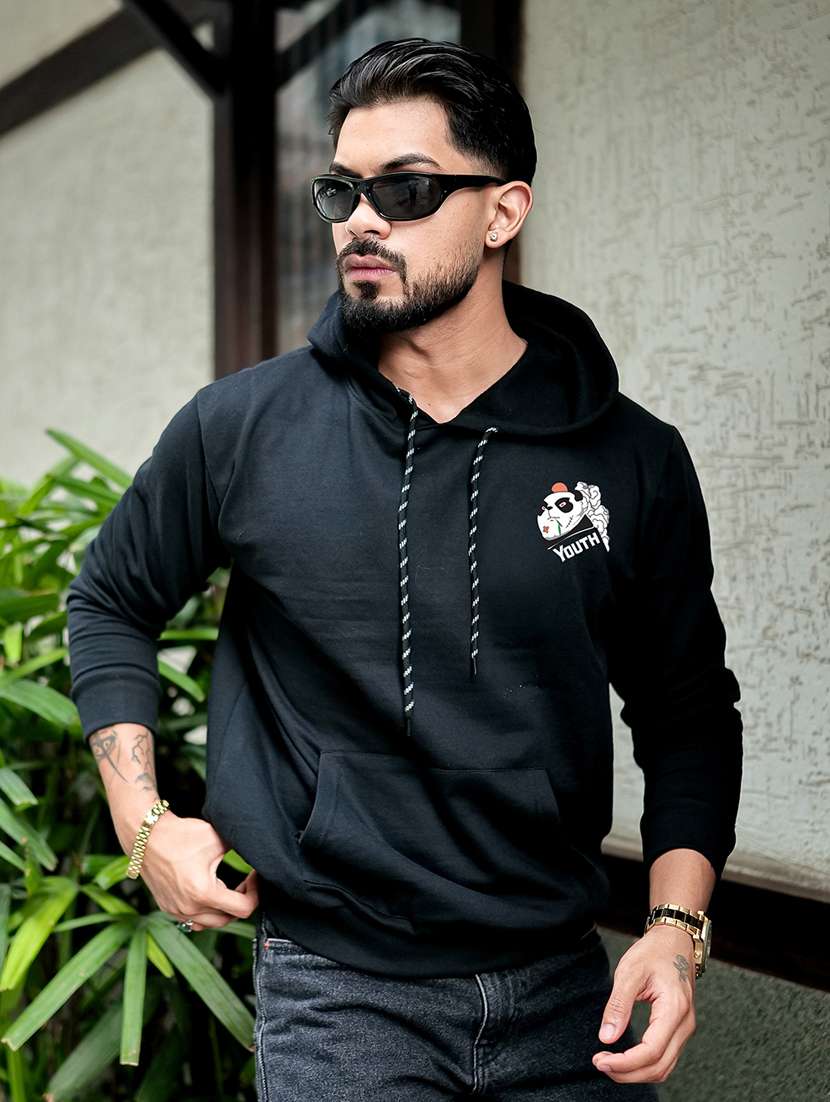 men printed long sleeve regular fit sweatshirt - 22238911 -  Standard Image - 1