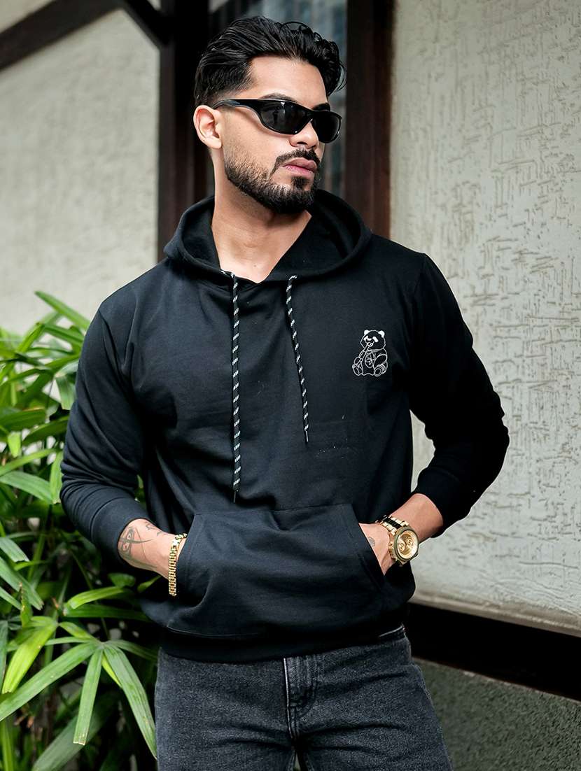 men printed long sleeve regular fit sweatshirt - 22238915 -  Standard Image - 1