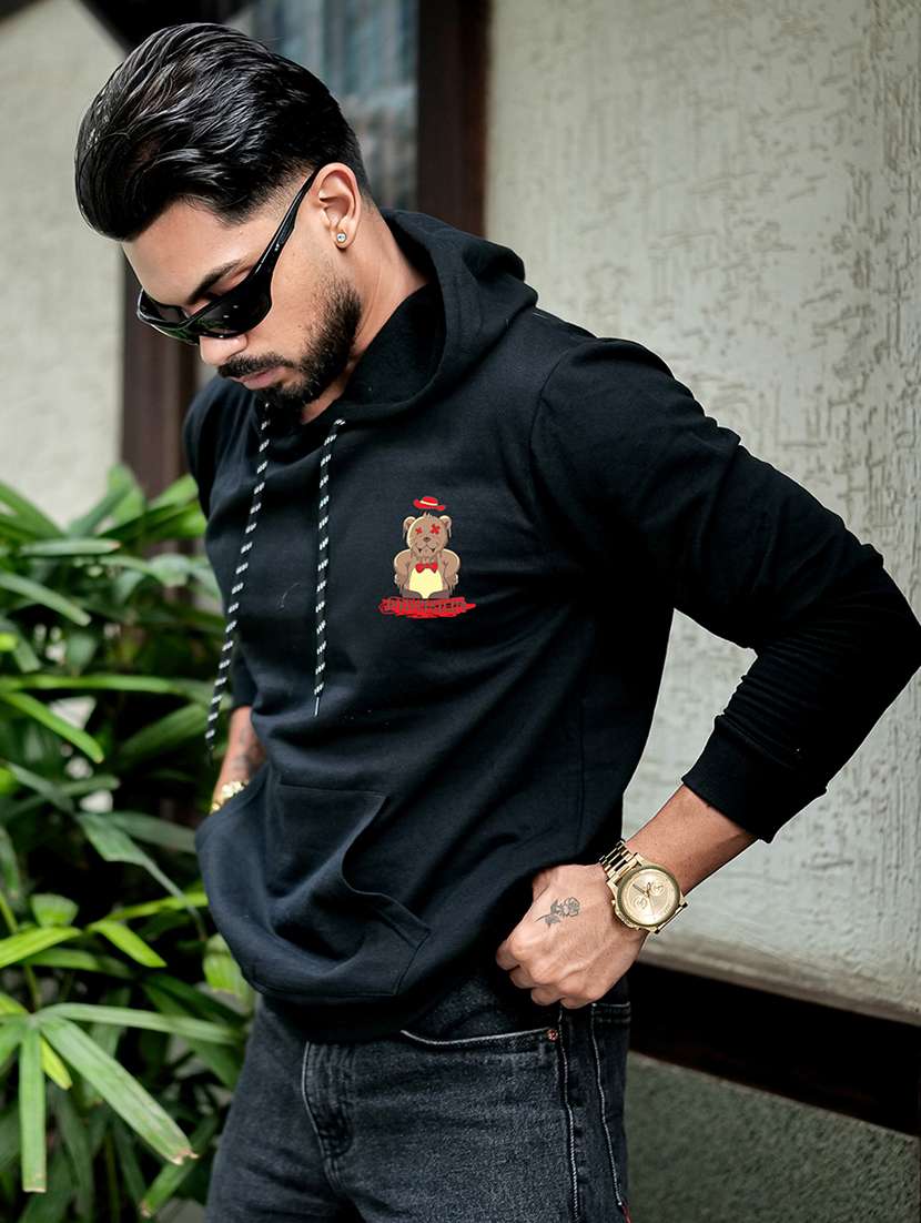 men printed long sleeve regular fit sweatshirt - 22238919 -  Standard Image - 4