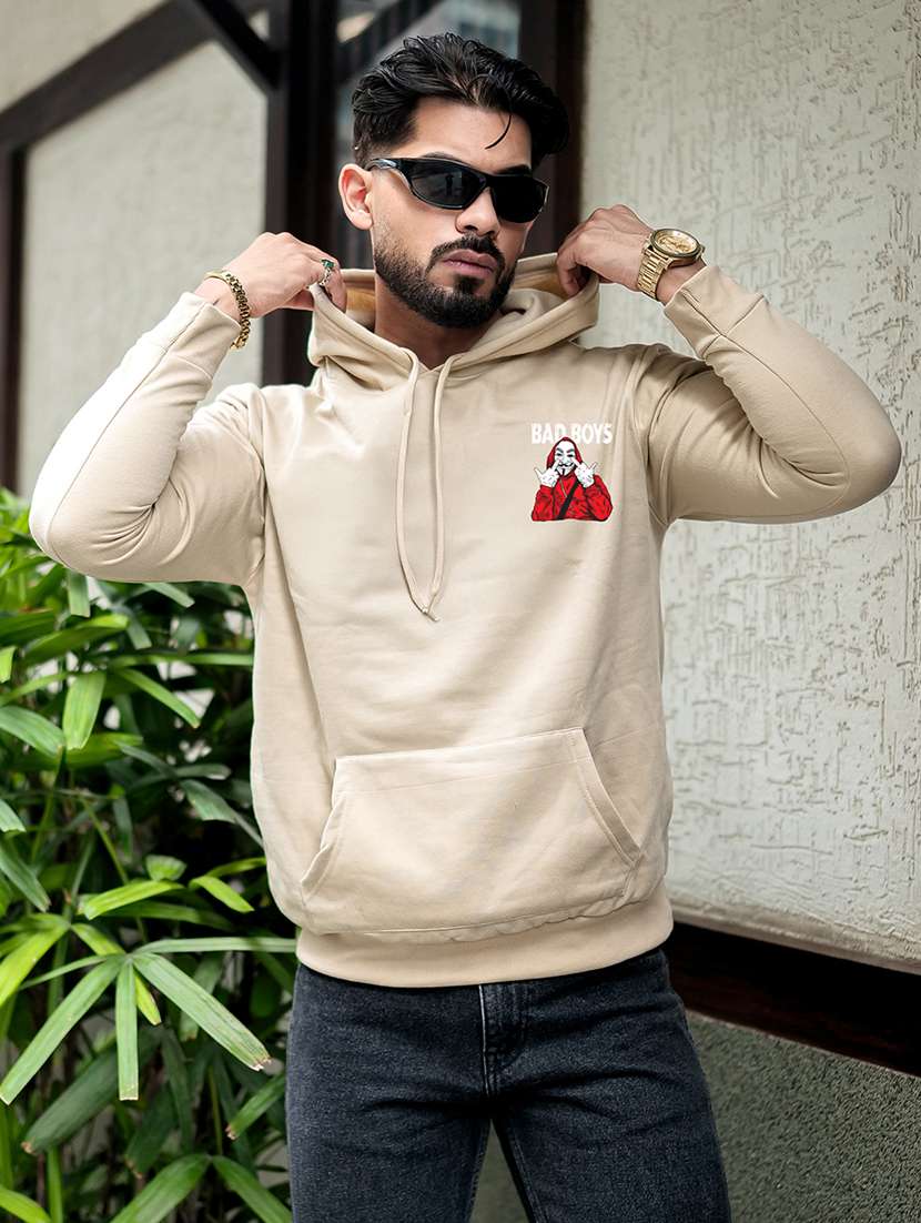 men printed long sleeve regular fit sweatshirt - 22238925 -  Standard Image - 1