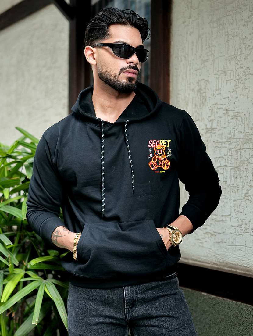 men printed long sleeve regular fit sweatshirt - 22238931 -  Standard Image - 1