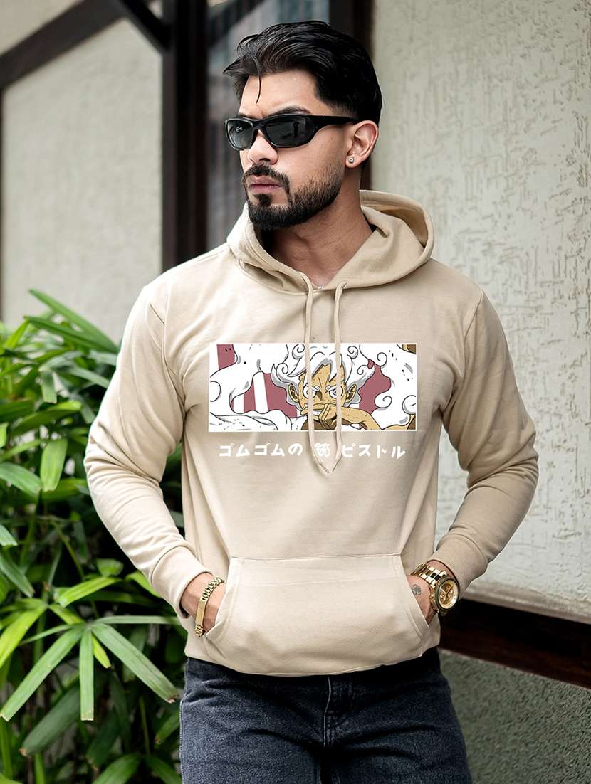 men printed long sleeve regular fit sweatshirt - 22238942 -  Standard Image - 1
