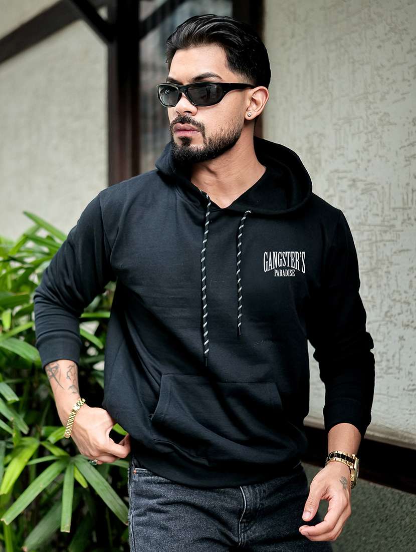 men printed long sleeve regular fit sweatshirt - 22238954 -  Standard Image - 1