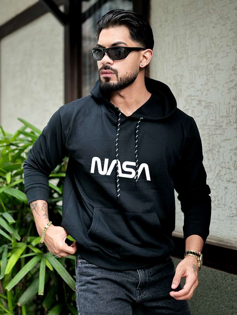 men printed long sleeve regular fit sweatshirt - 22238963 -  Standard Image - 1