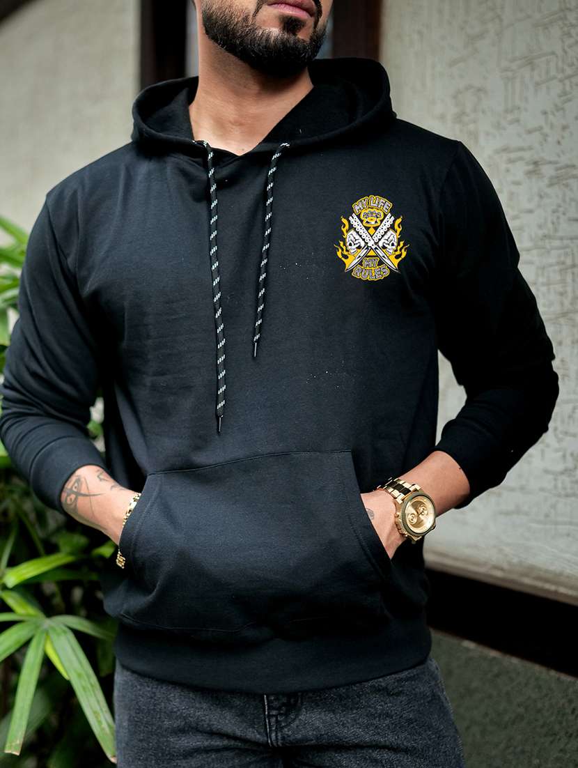 men printed long sleeve regular fit sweatshirt - 22238985 -  Standard Image - 4