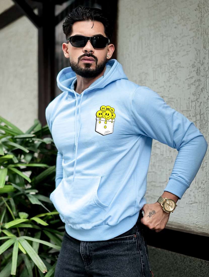 men printed long sleeve regular fit sweatshirt - 22238992 -  Standard Image - 1