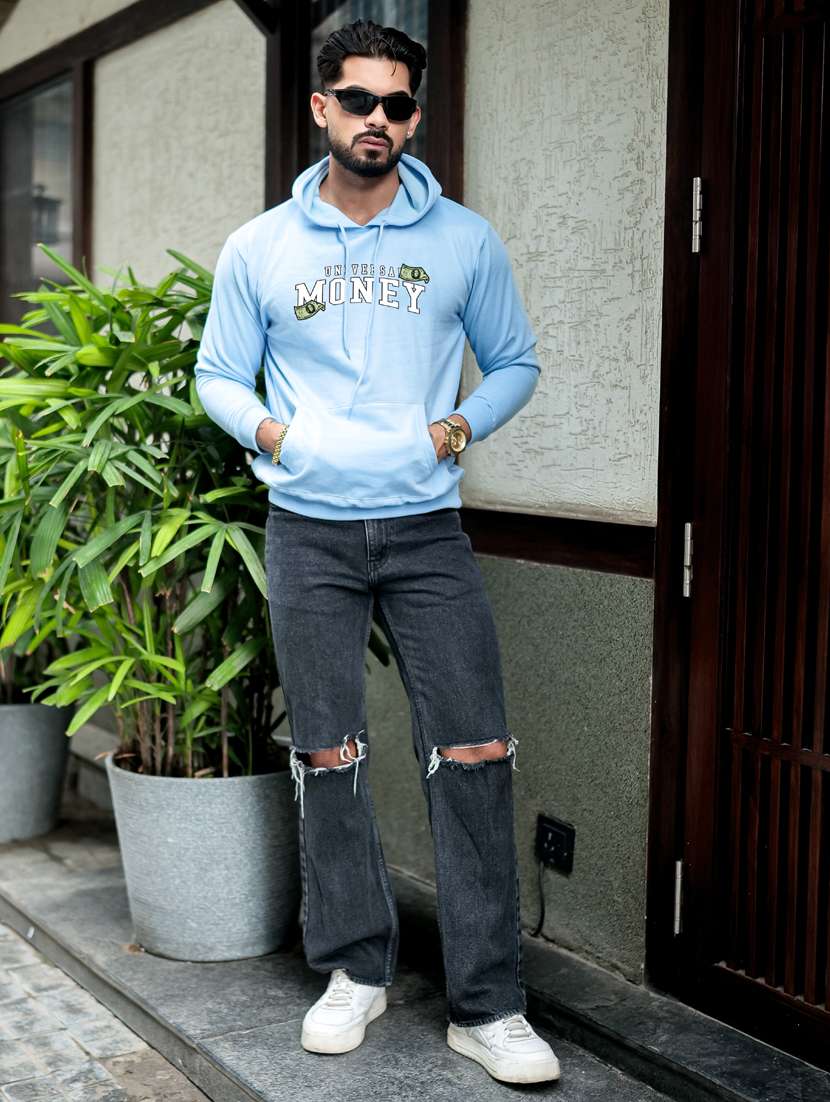 men printed long sleeve regular fit sweatshirt - 22239007 -  Standard Image - 4