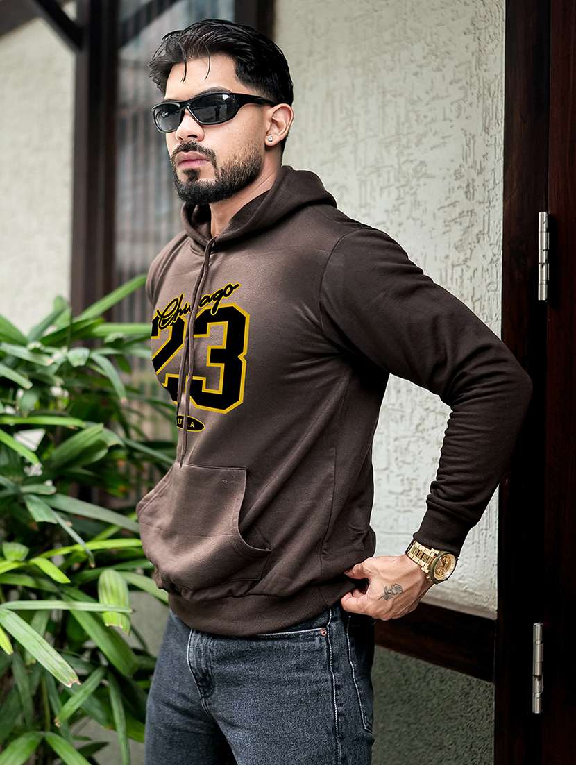 men typographic long sleeve regular fit sweatshirt - 22239011 -  Standard Image - 1