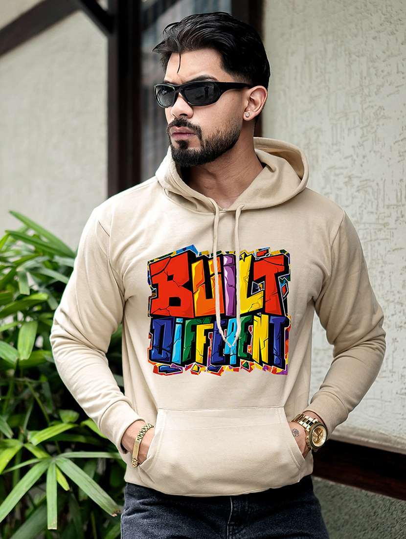 men typographic long sleeve regular fit sweatshirt - 22239028 -  Standard Image - 1