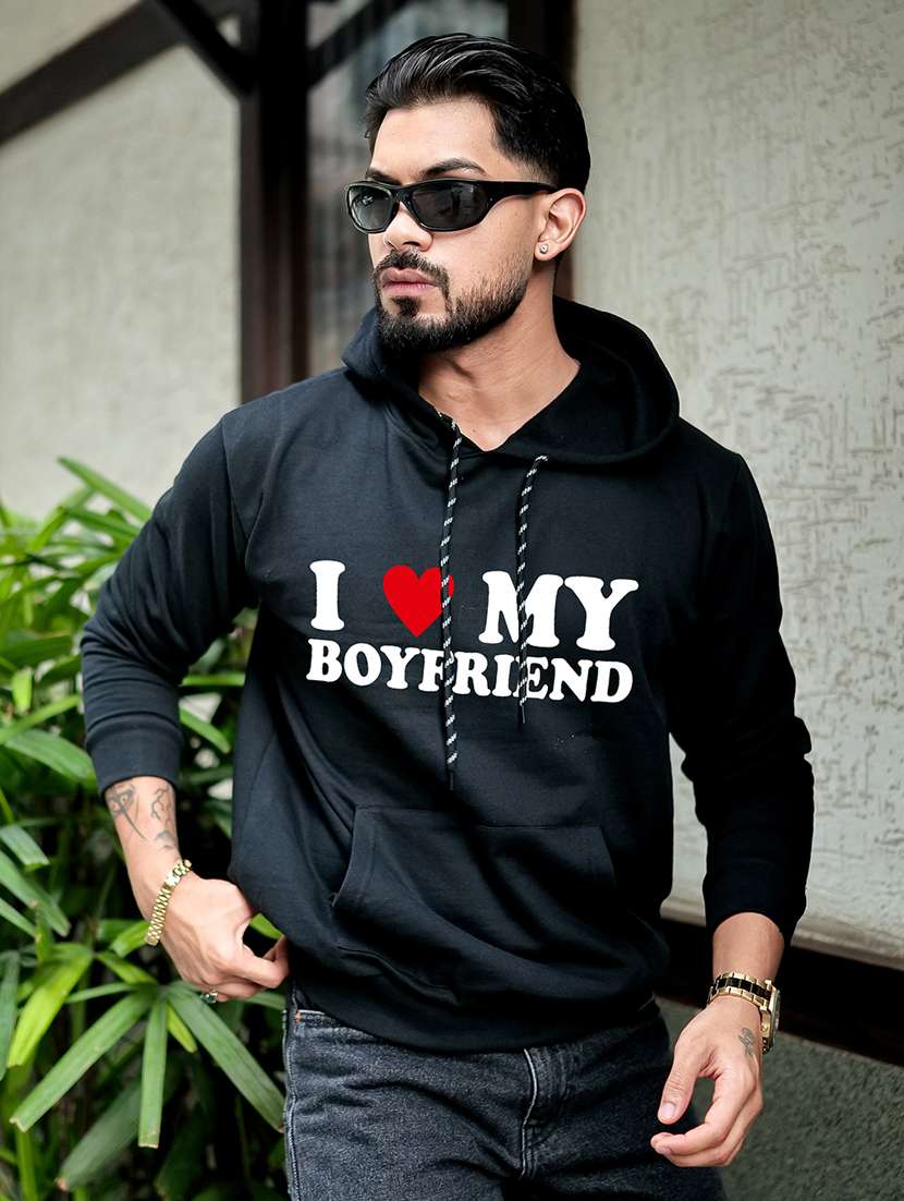 men typographic long sleeve regular fit sweatshirt - 22239034 -  Standard Image - 1