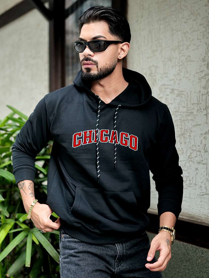 men typographic long sleeve regular fit sweatshirt - 22239039 -  Standard Image - 1