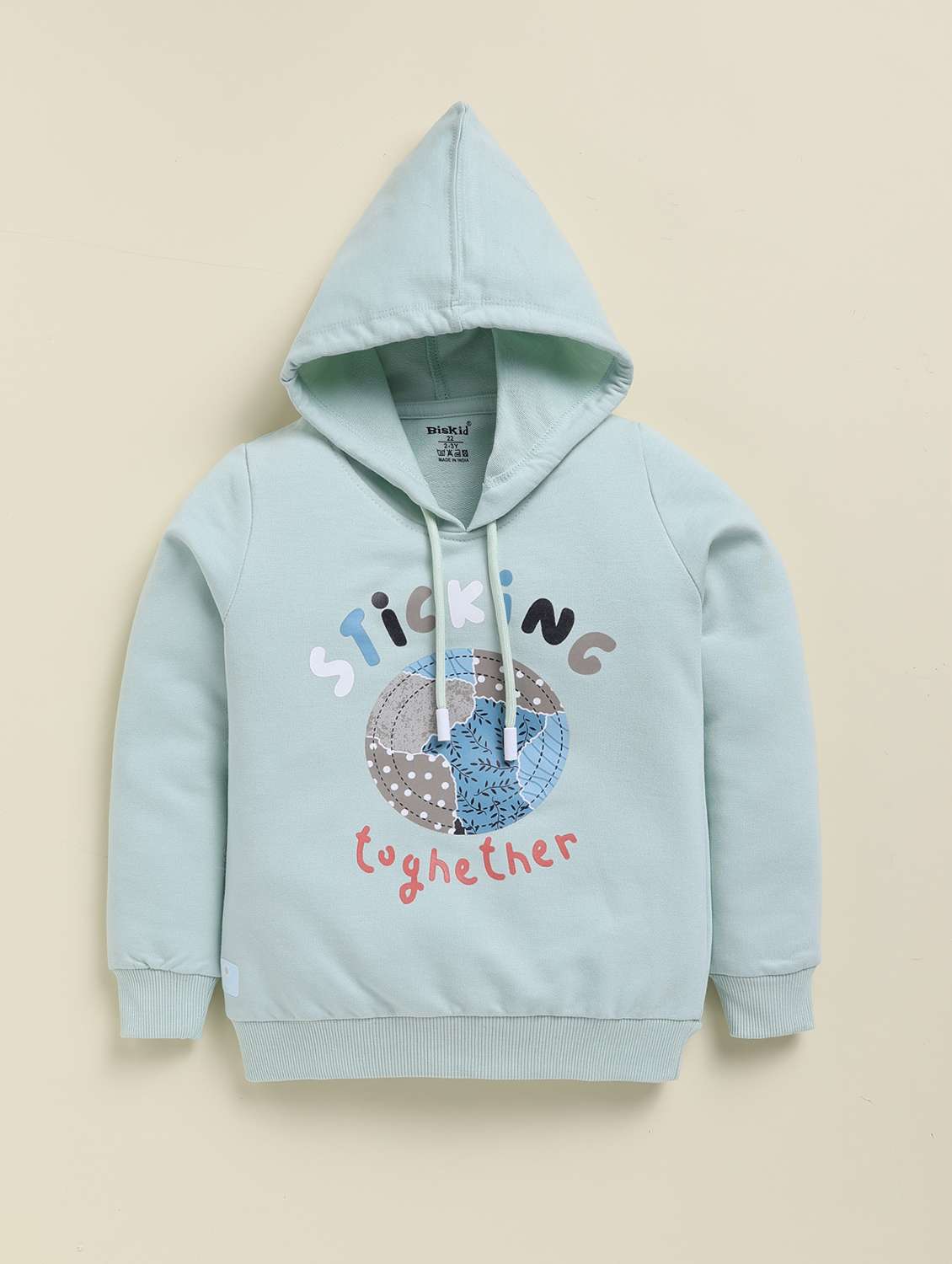 boys printed long sleeve hooded sweatshirt - 22239048 -  Standard Image - 1