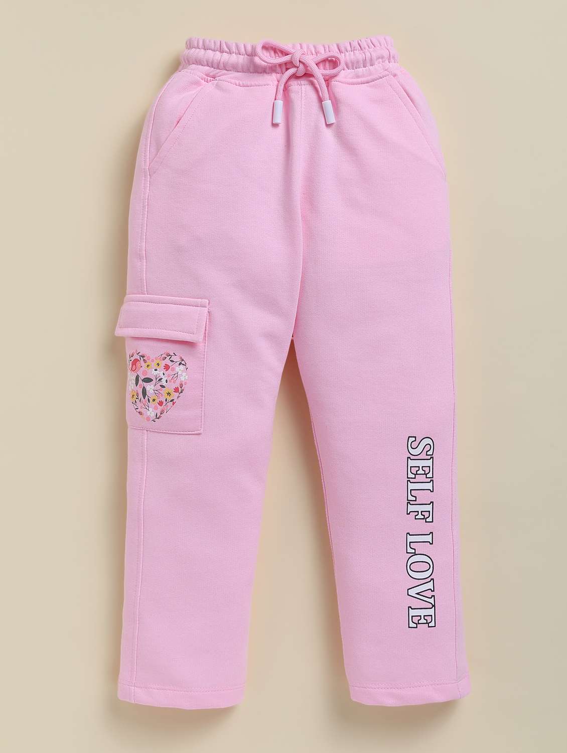 girls printed mid rise cargo - 22239081 -  Standard Image - 1