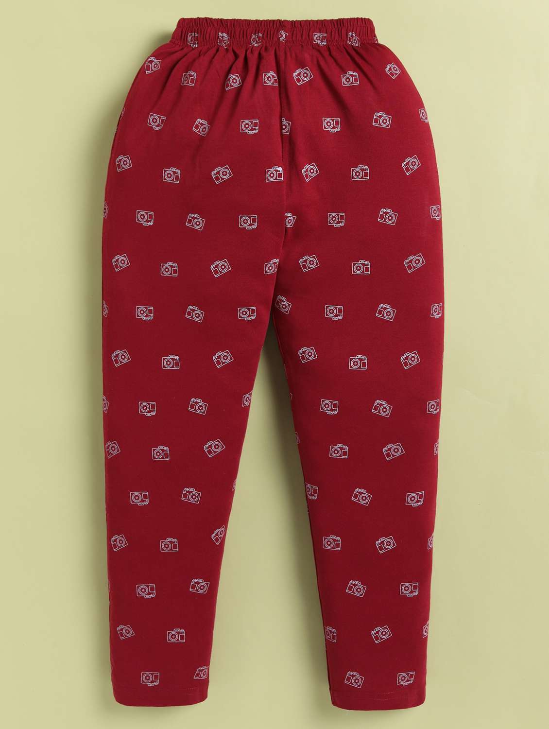 boys printed round neck full length co-ord set - 22239085 -  Standard Image - 4