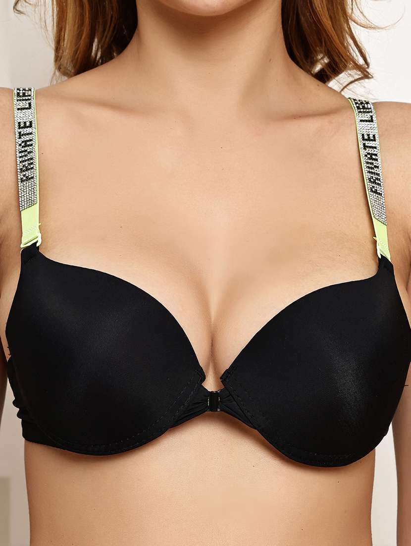 women solid underwired push up bra - 22239091 -  Standard Image - 4