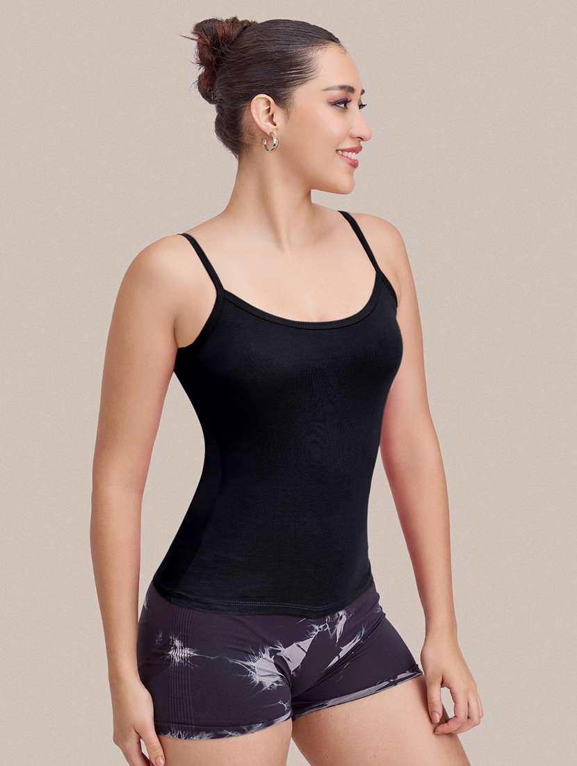 women solid sleeveless camisole - 22239285 -  Standard Image - 1