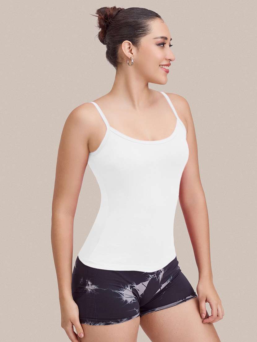 women solid sleeveless camisole - 22239286 -  Standard Image - 1