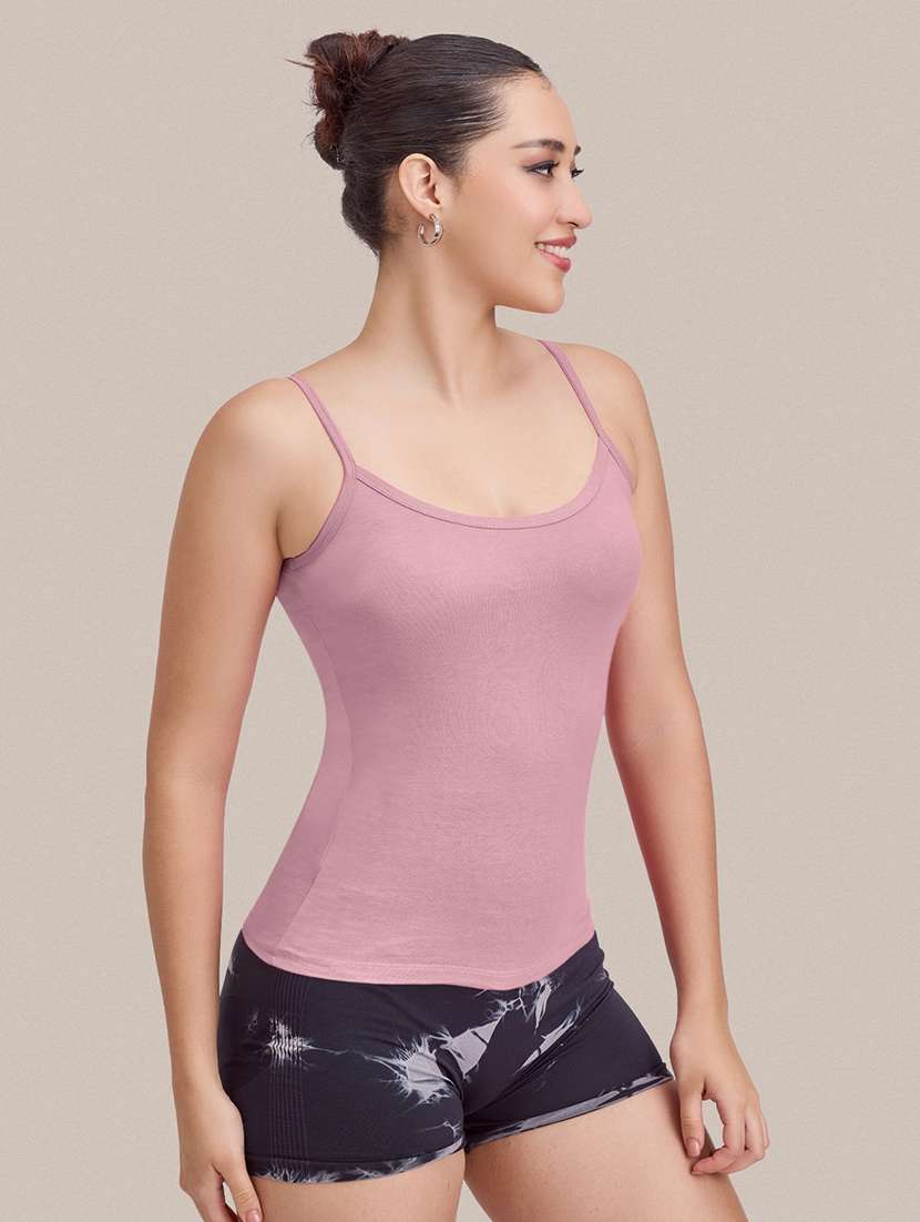 women solid sleeveless camisole - 22239288 -  Standard Image - 1