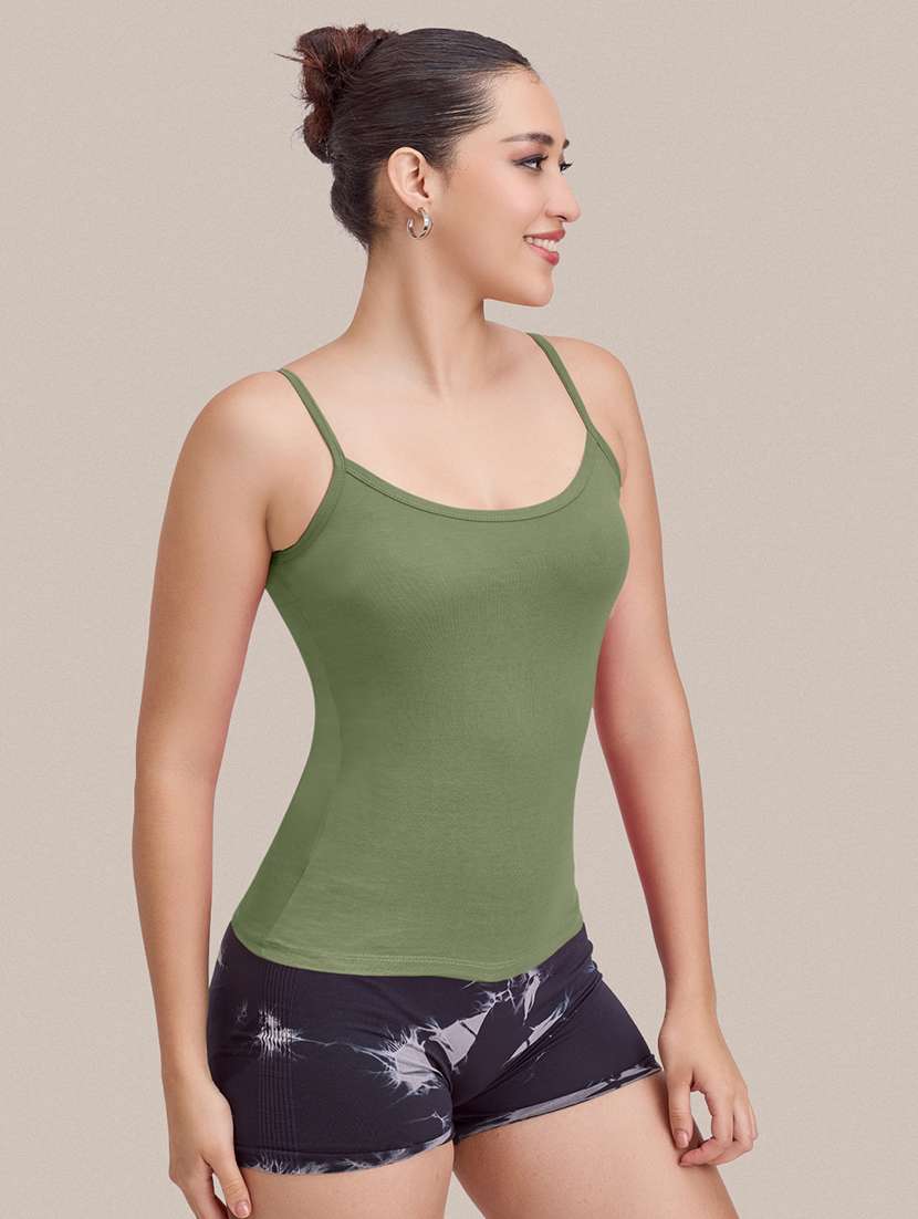 women solid sleeveless camisole - 22239292 -  Standard Image - 1