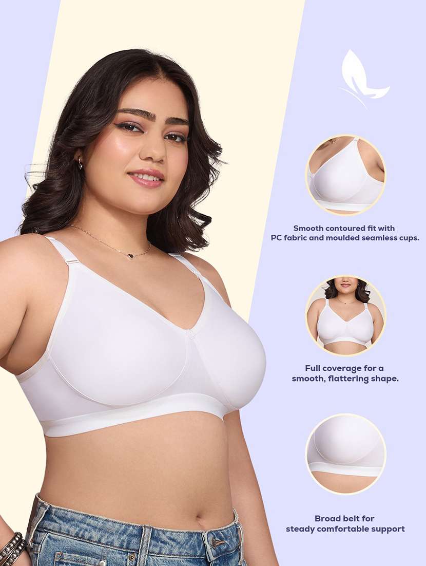 women solid full coverage minimizer bra - 22239544 -  Standard Image - 4