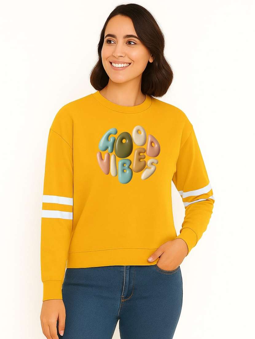 women pack of 2 printed long sleeve sweatshirt - 22239673 -  Standard Image - 1