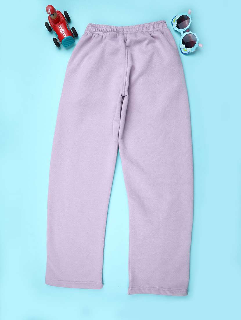 girls solid mid rise nightwear pyjama - 22240265 -  Standard Image - 1