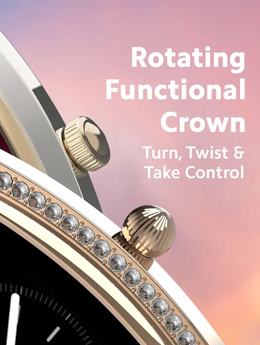 snapup regalia verve bluetooth calling party wear smartwatch (star struck) - 22240510 -  Standard Image - 6