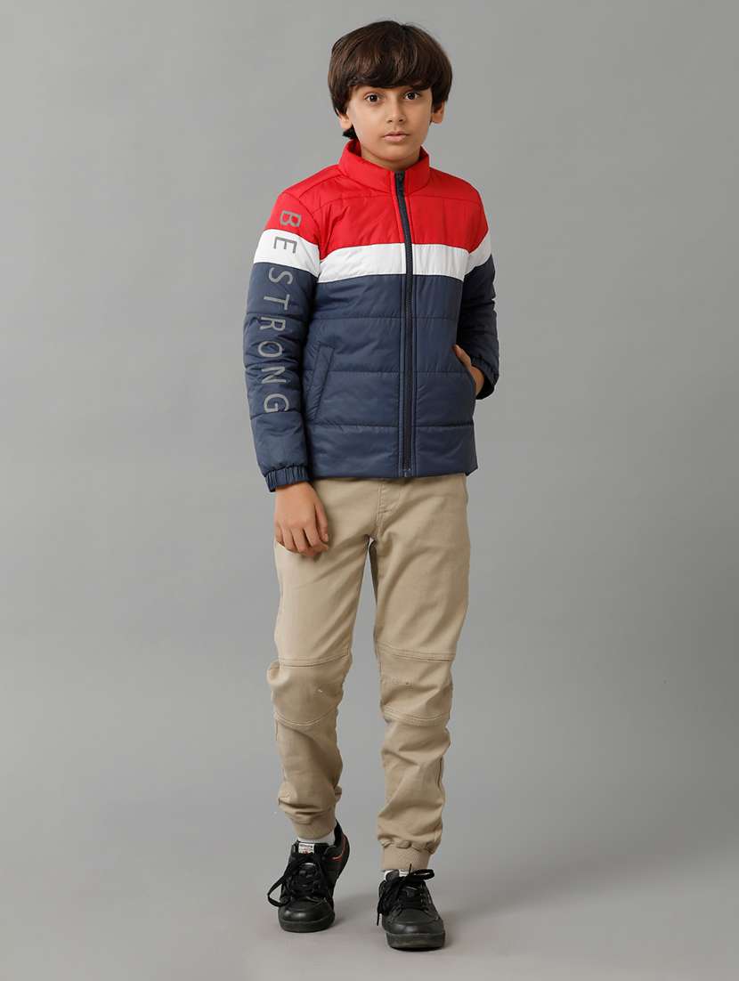 boys long sleeve quilted jacket - 22240542 -  Standard Image - 4