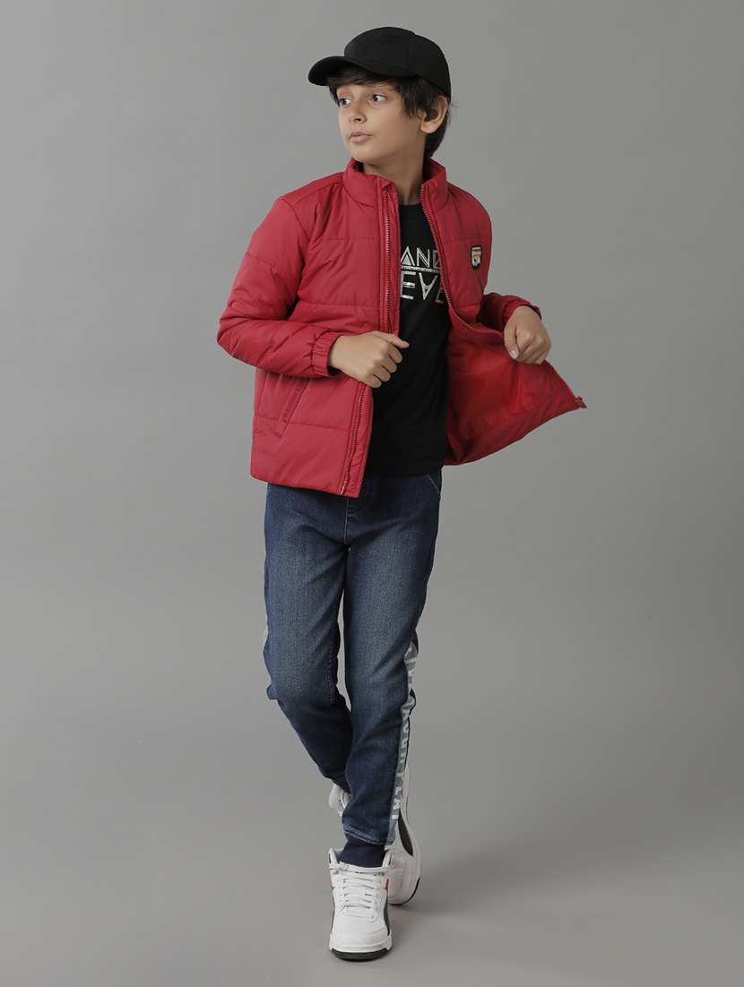 boys long sleeve quilted jacket - 22240544 -  Standard Image - 4