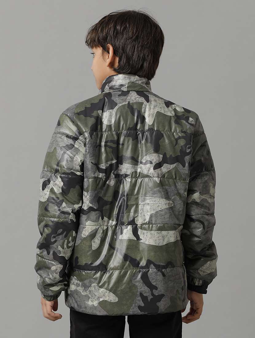 boys long sleeve quilted jacket - 22240546 -  Standard Image - 1