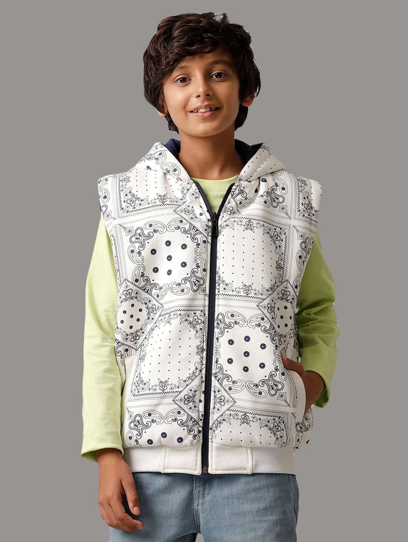 boys long sleeve quilted jacket - 22240551 -  Standard Image - 1