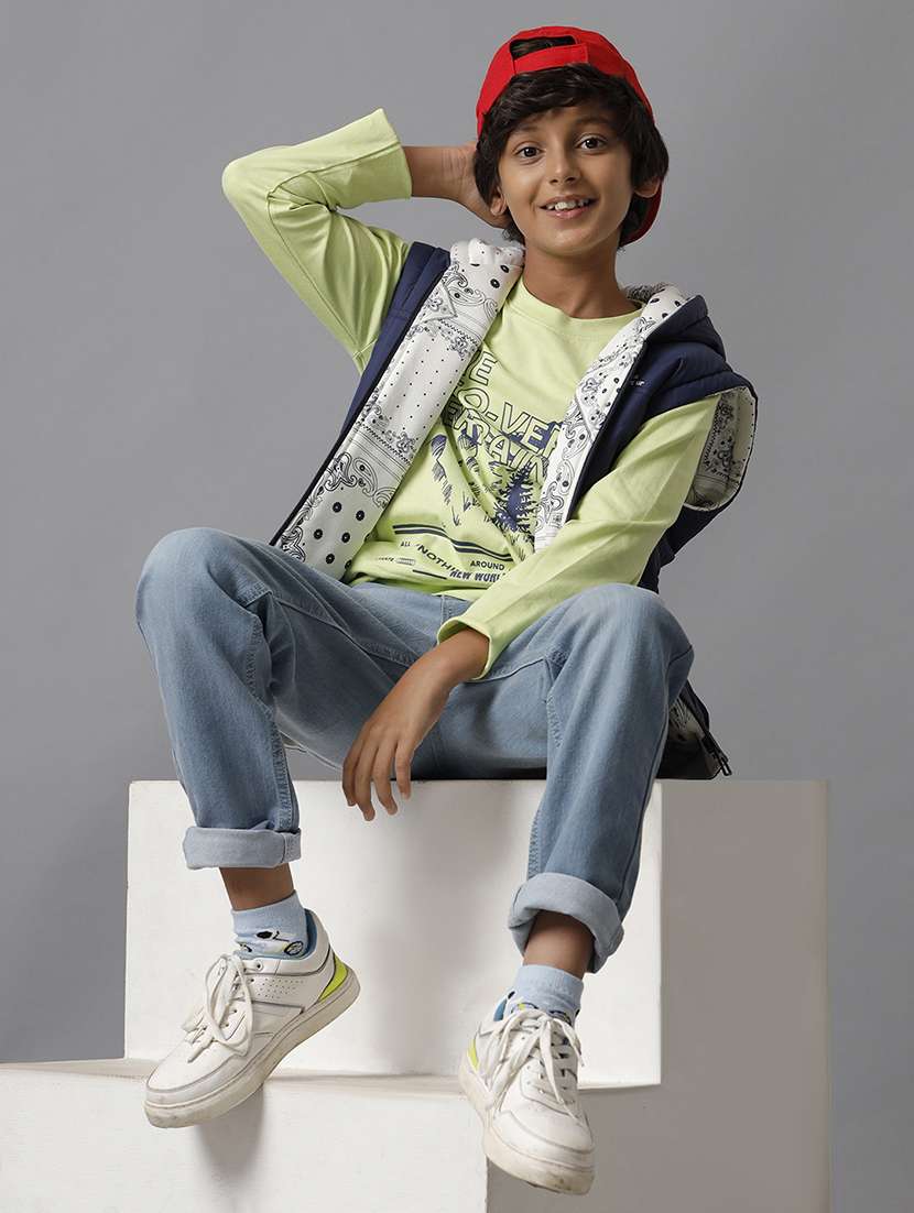 boys long sleeve quilted jacket - 22240551 -  Standard Image - 4