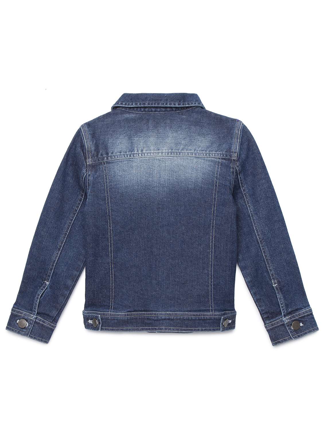 girls long sleeve regular denim jacket - 22240557 -  Standard Image - 1