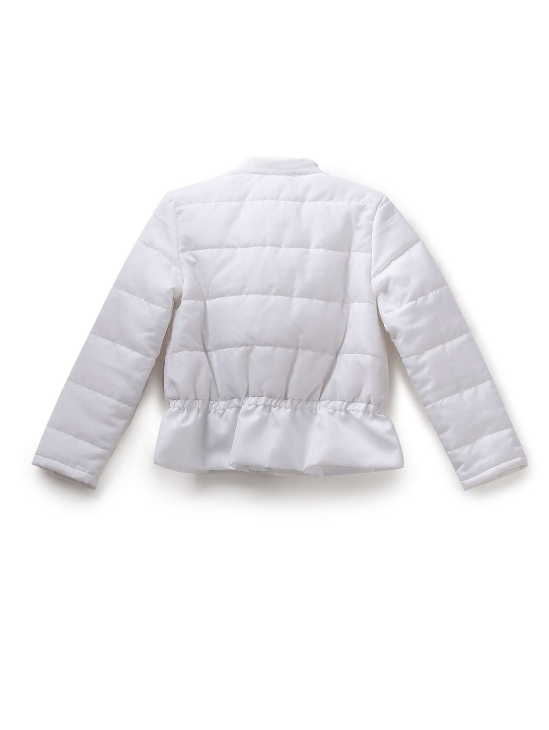 girls long sleeve quilted jacket - 22240558 -  Standard Image - 1