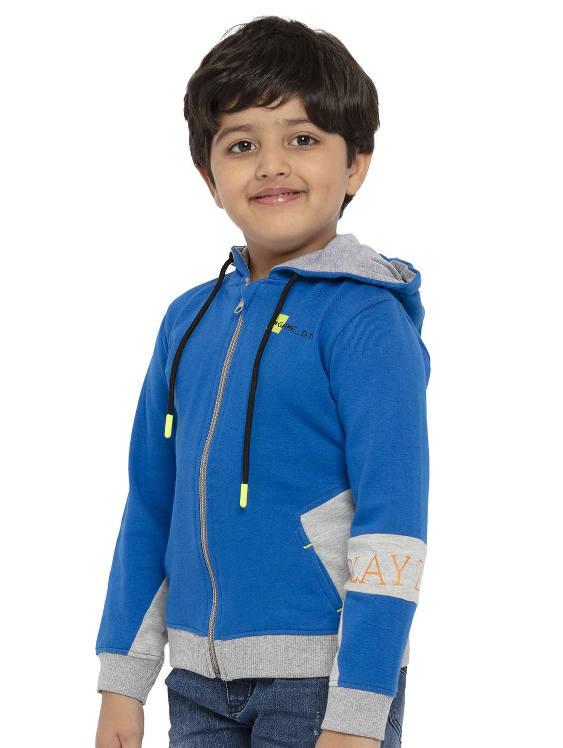 boys long sleeve hooded sweatshirt - 22240577 -  Standard Image - 1