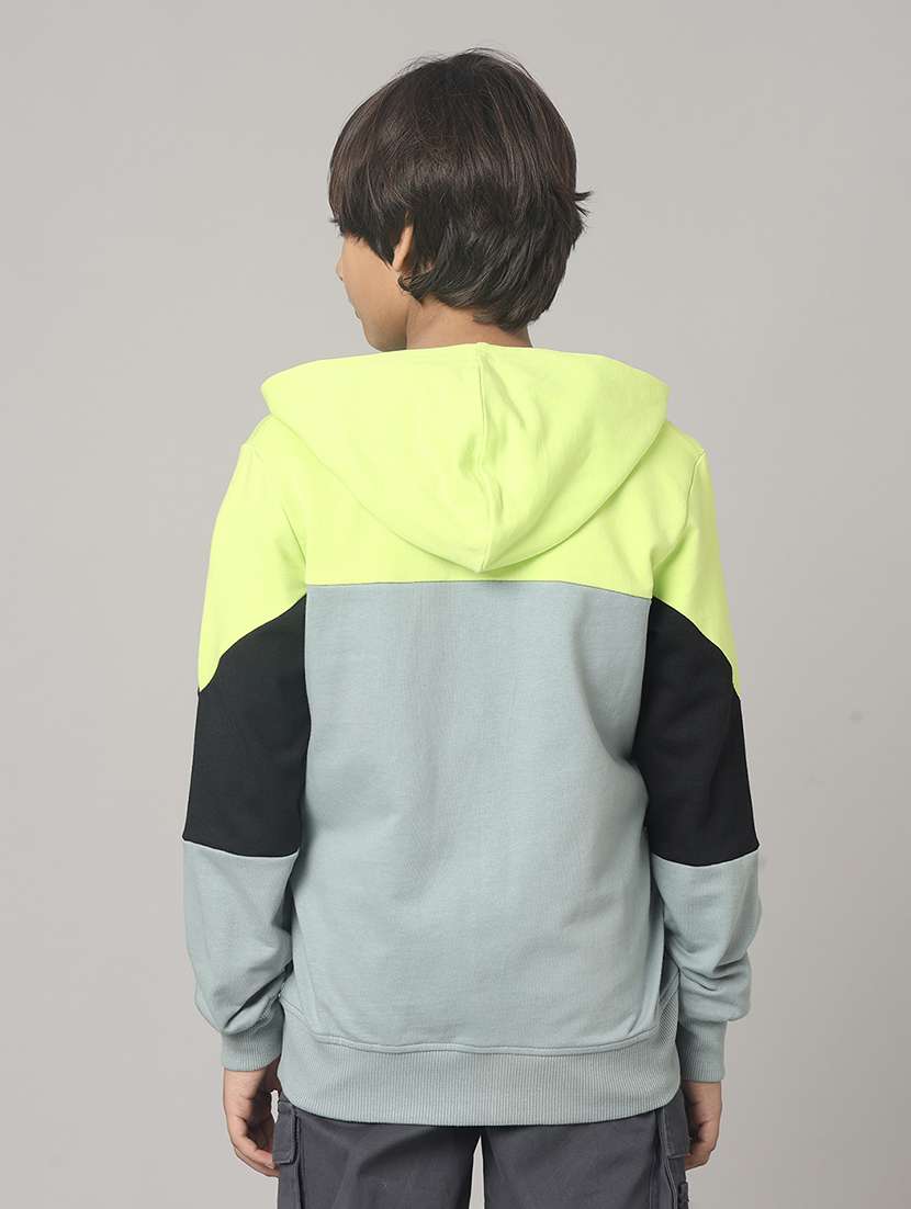 boys long sleeve hooded sweatshirt - 22240589 -  Standard Image - 1