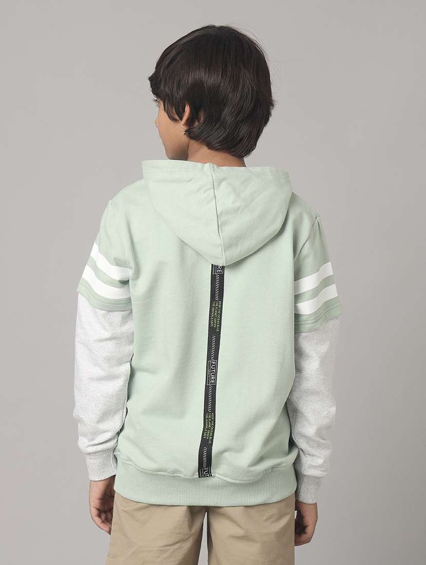 boys long sleeve hooded sweatshirt - 22240591 -  Standard Image - 1