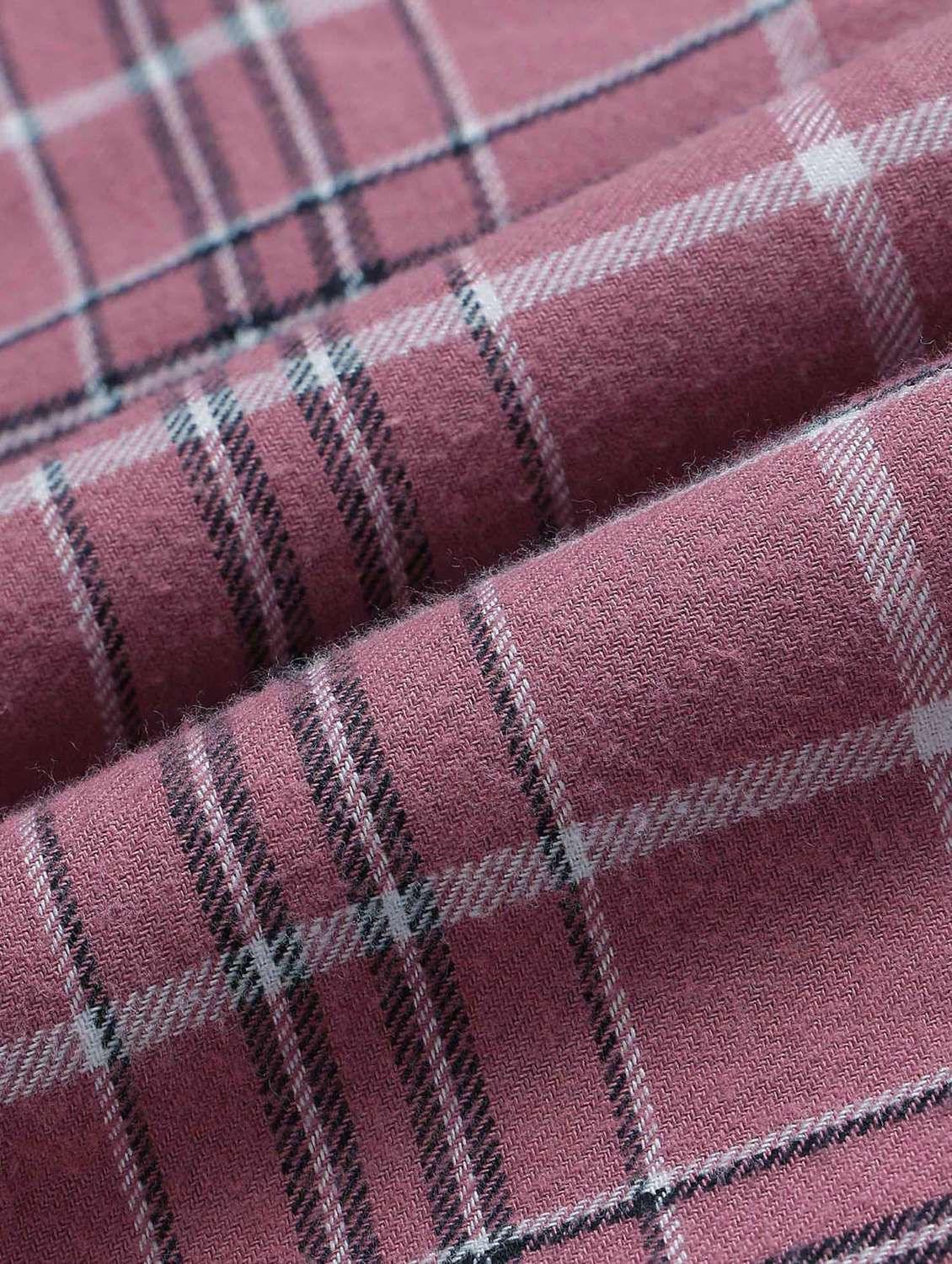 men checkered long sleeve slim fit casual shirt - 22240607 -  Standard Image - 4