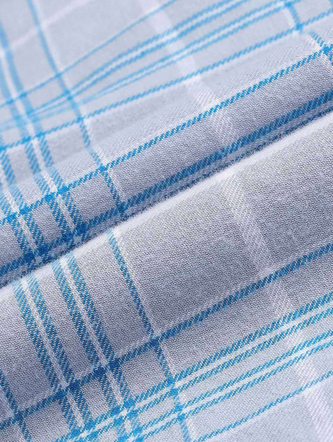 men checkered long sleeve slim fit casual shirt - 22240608 -  Standard Image - 4