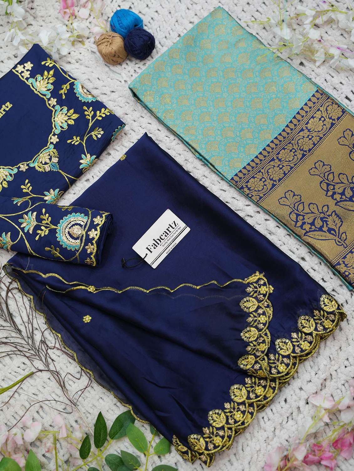 women self design south indian style unstitched lehenga choli - 22240675 -  Standard Image - 4