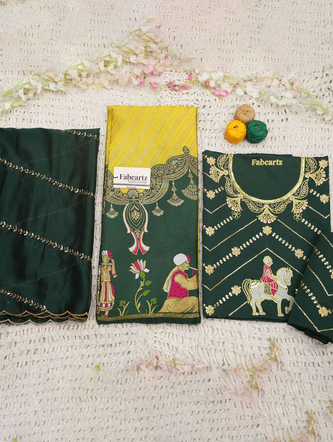 women self design south indian style unstitched lehenga choli - 22240680 -  Standard Image - 4