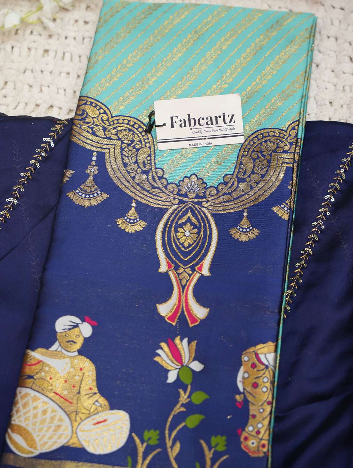 women self design south indian style unstitched lehenga choli - 22240681 -  Standard Image - 1