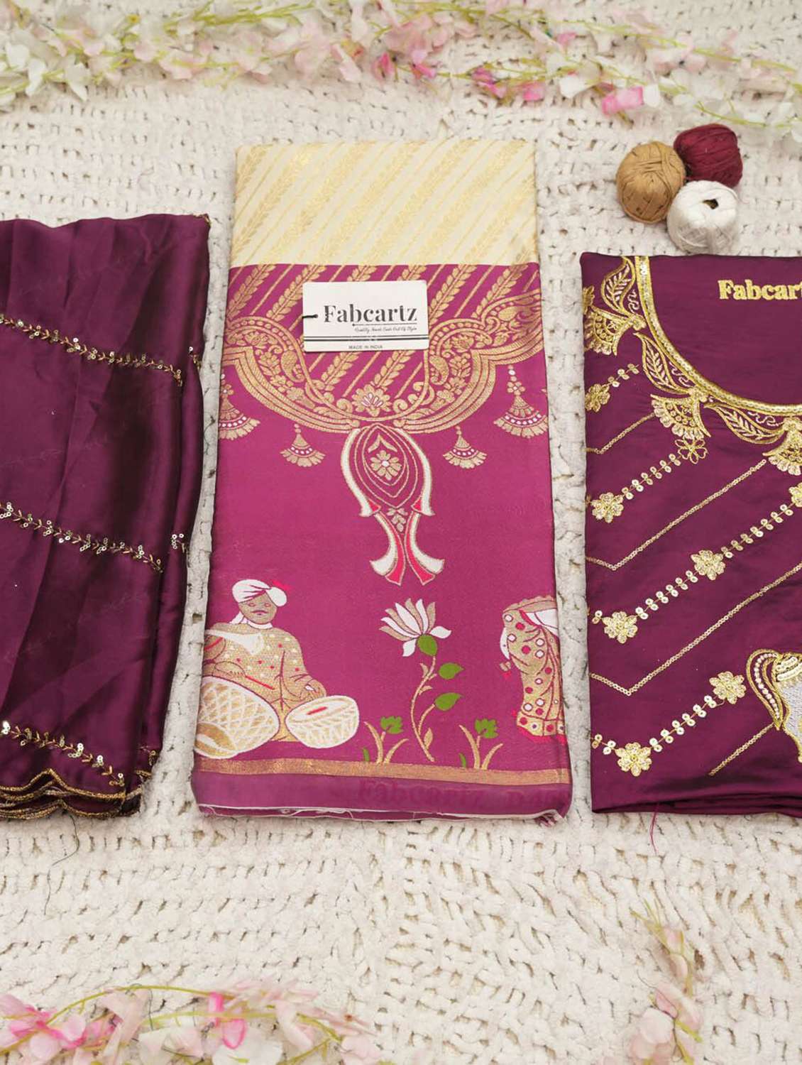 women self design south indian style unstitched lehenga choli - 22240682 -  Standard Image - 1