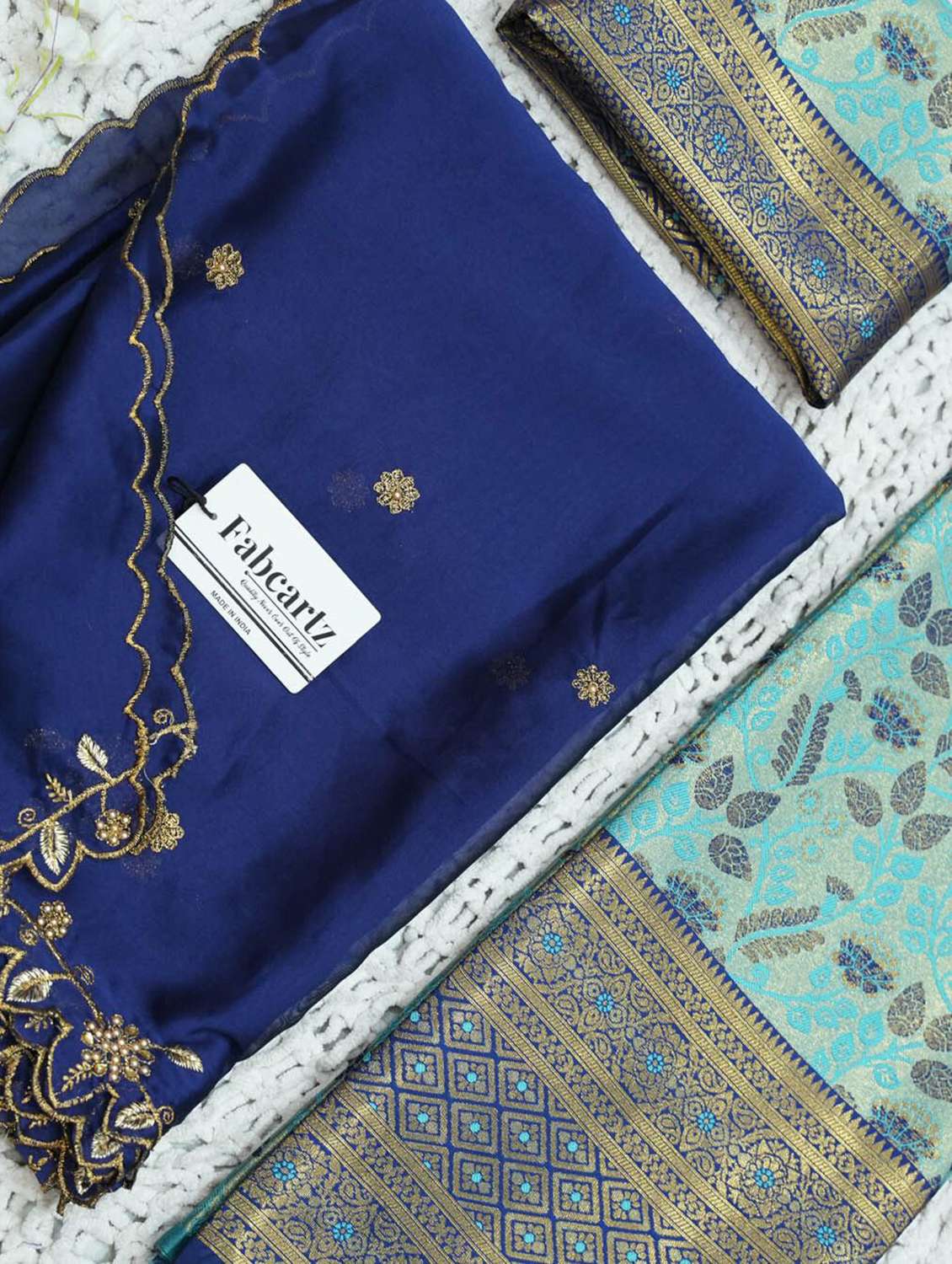 women self design south indian style unstitched lehenga choli - 22240689 -  Standard Image - 4