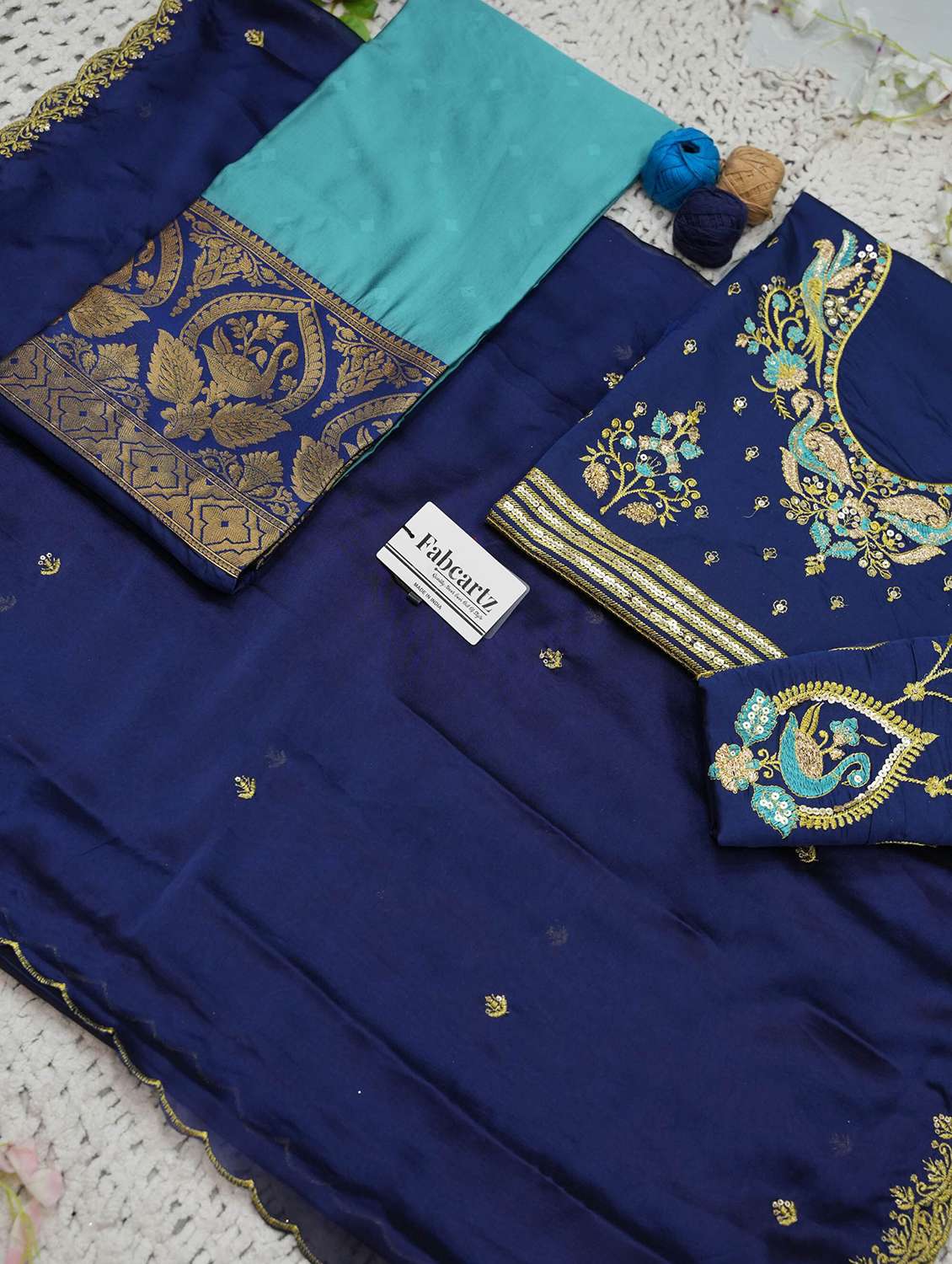 women self design south indian style unstitched lehenga choli - 22240697 -  Standard Image - 4