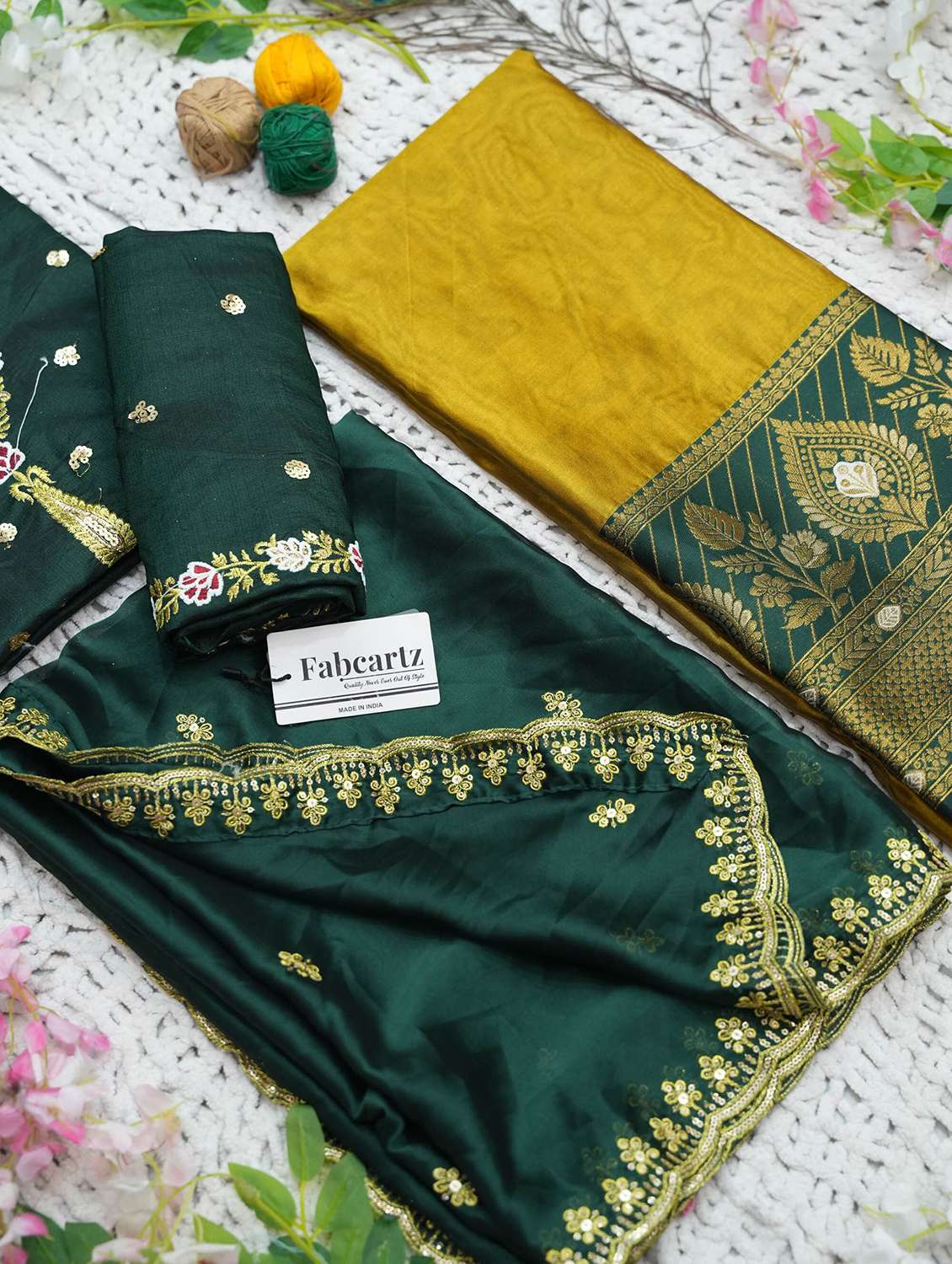 women self design south indian style unstitched lehenga choli - 22240703 -  Standard Image - 4