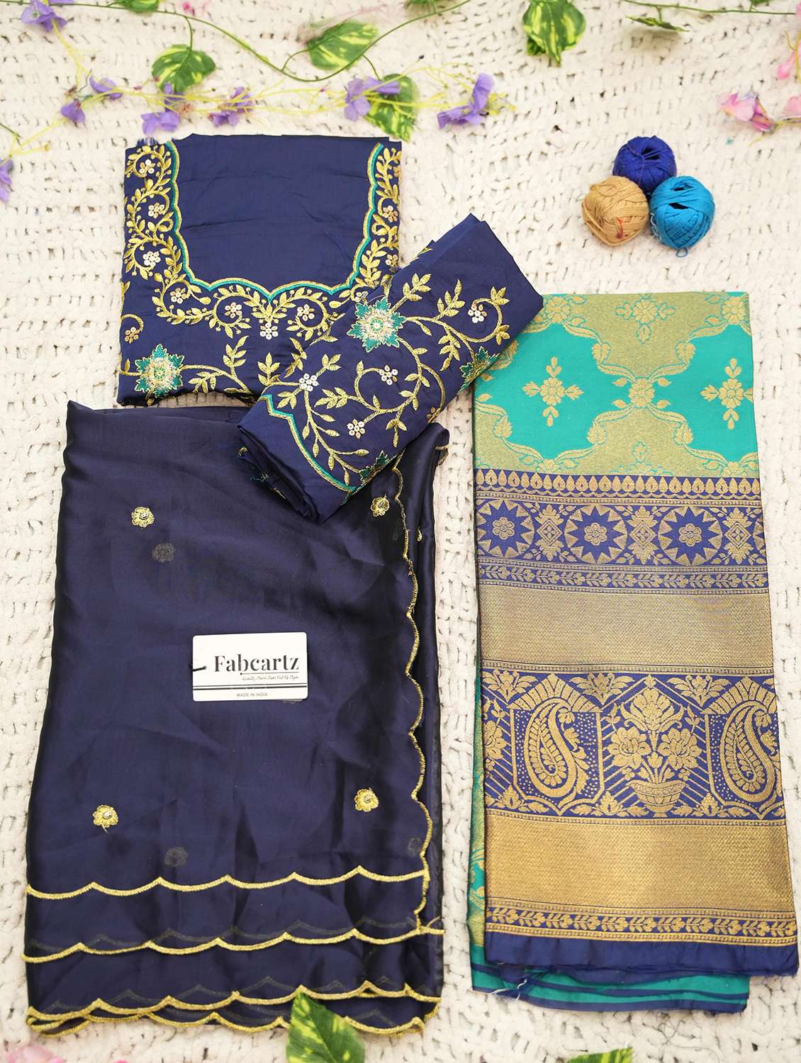 women self design south indian style unstitched lehenga choli - 22240749 -  Standard Image - 4