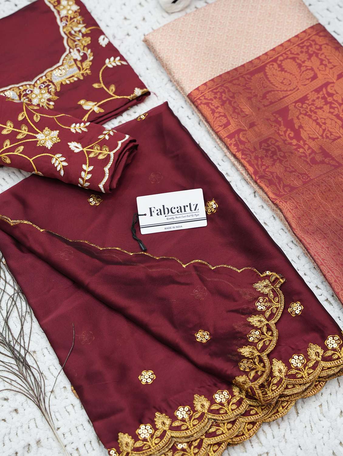 women self design south indian style unstitched lehenga choli - 22240788 -  Standard Image - 4