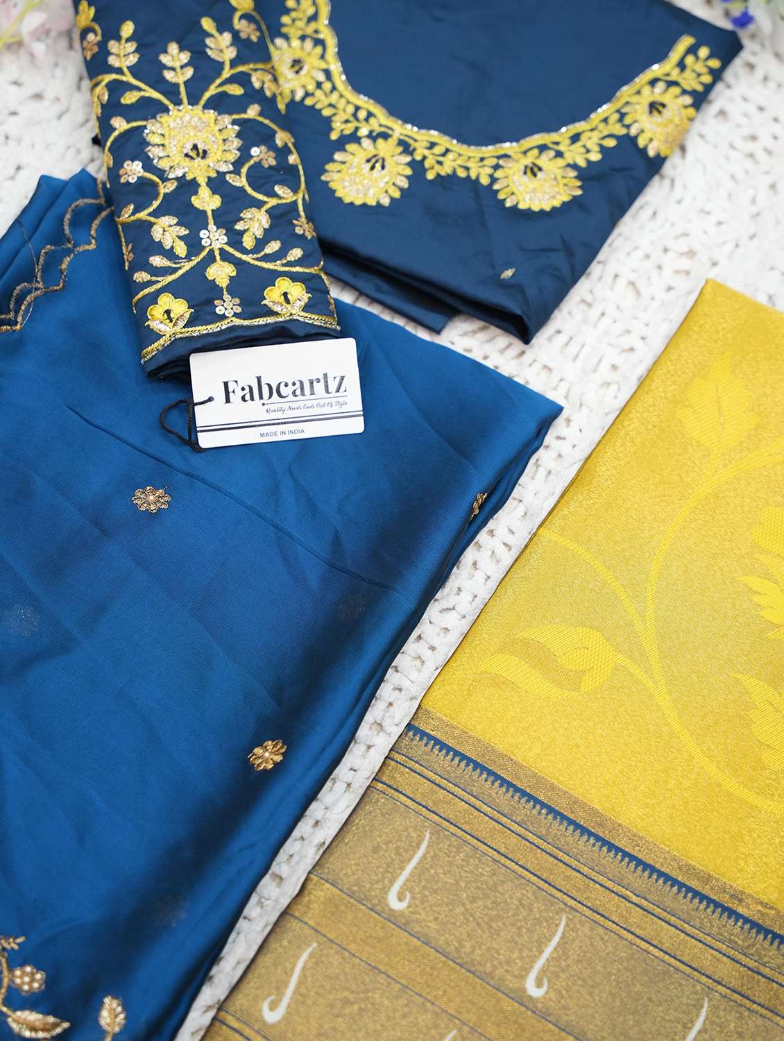 women self design south indian style unstitched lehenga choli - 22240798 -  Standard Image - 4